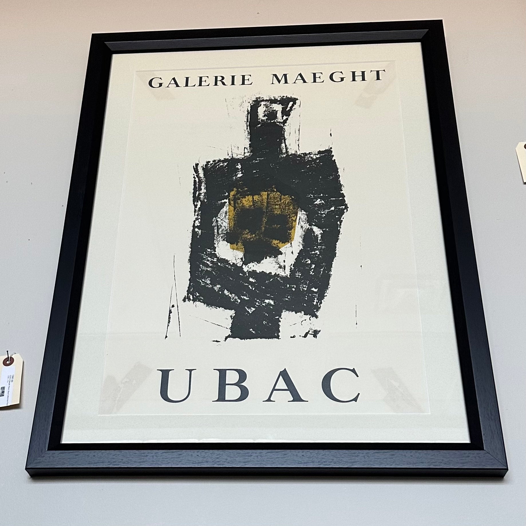 Tilbagebetale vegne basketball Galerie Maeght Raoul Ubac Exhibition Poster | Featuring antique, vintage,  and mid-century furnishings